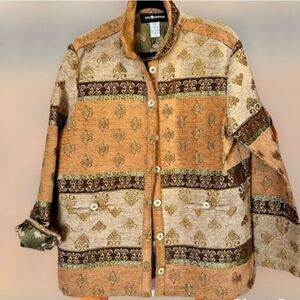 Sag Harbor Tapestry Print Jacket